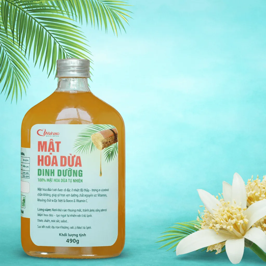Mật hoa dừa — Gia vị Mai Hằng Mahaso