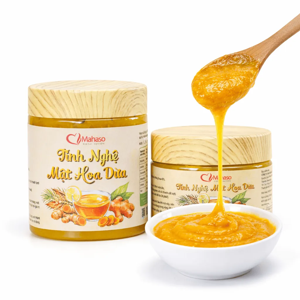 Tinh nghệ mật hoa dừa — Sức khỏe Mai Hằng Mahaso